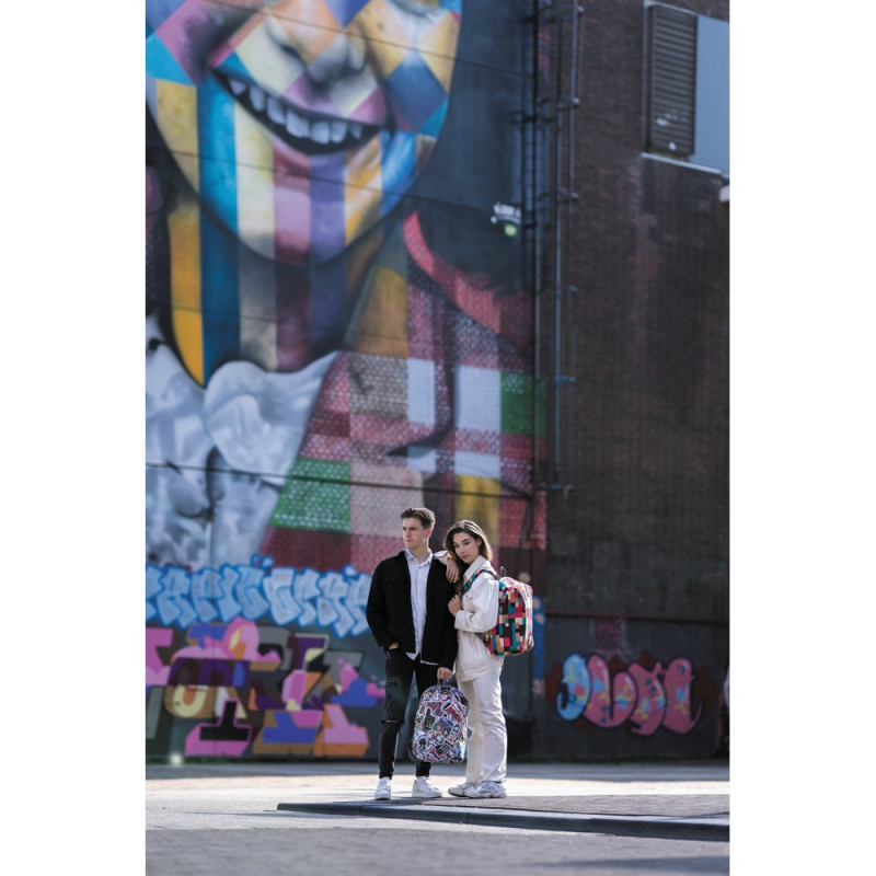 Bobby Soft "Art" plecak chroniący przed kieszonkowcami