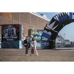 Bobby Soft "Art" plecak chroniący przed kieszonkowcami