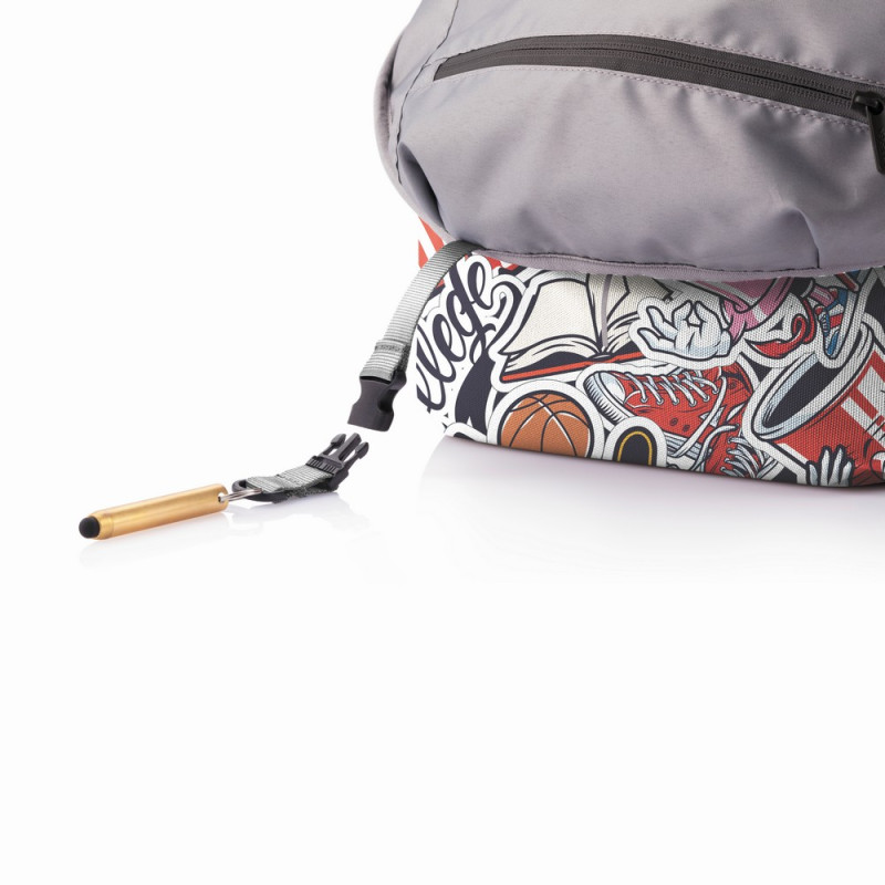 Bobby Soft "Art" plecak chroniący przed kieszonkowcami