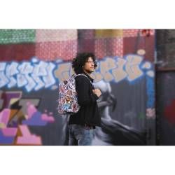 Bobby Soft "Art" plecak chroniący przed kieszonkowcami