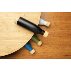 Butelka termiczna 700 ml bambusowy element