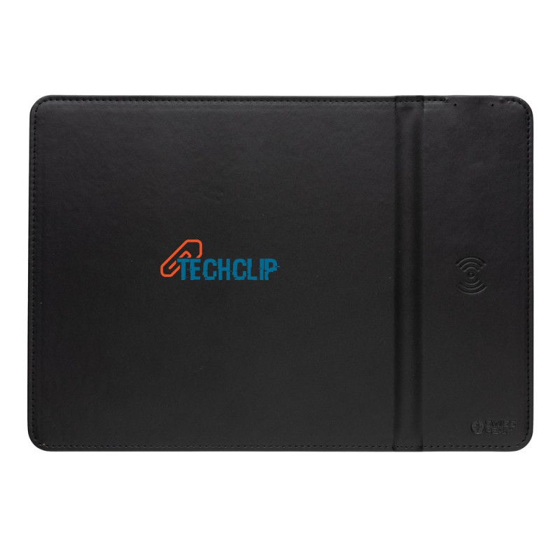 Podkładka pod mysz Swiss Peak ładowarka bezprzewodowa 10W PU z recyklingu