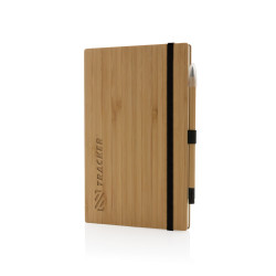 Bambusowy notatnik z ołówkiem Infinity