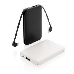 Power bank 5000 mAh zintegrowany kabel 3 w 1