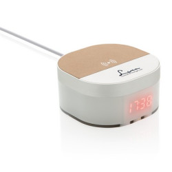 Ładowarka bezprzewodowa 5W Aria zegar cyfrowy