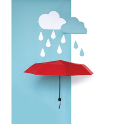 Mały parasol manualny 21" Impact AWARE rPET