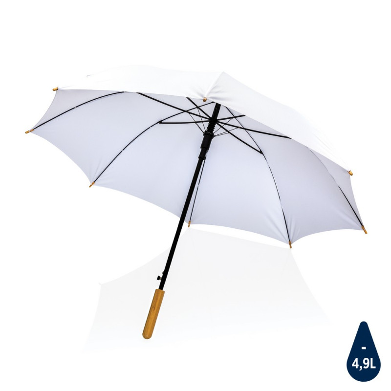 Bambusowy parasol automatyczny 23" AWARE™ RPET