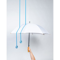 Bambusowy parasol automatyczny 23" AWARE™ RPET