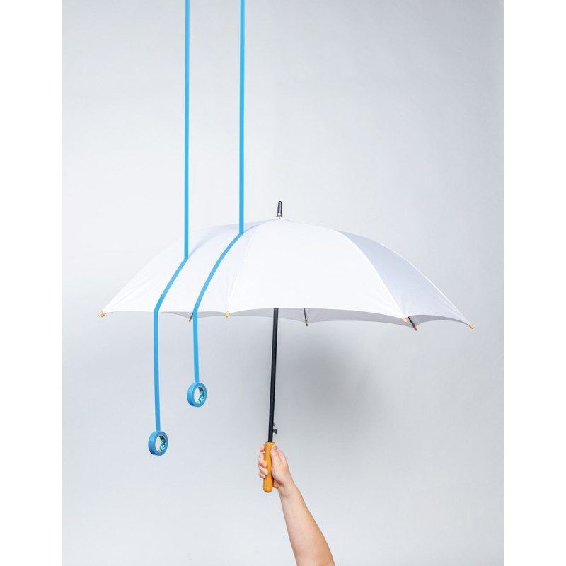Bambusowy parasol automatyczny 23" AWARE™ RPET