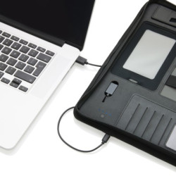 Teczka konferencyjna ok A4 notatnik power bank 4000 mAh