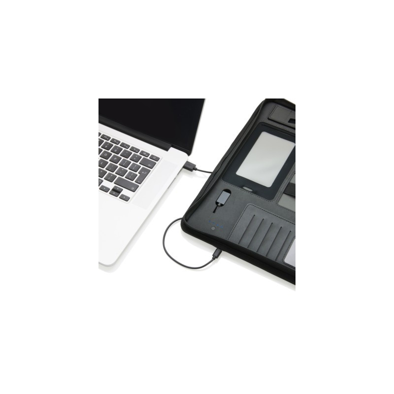 Teczka konferencyjna ok A4 notatnik power bank 4000 mAh