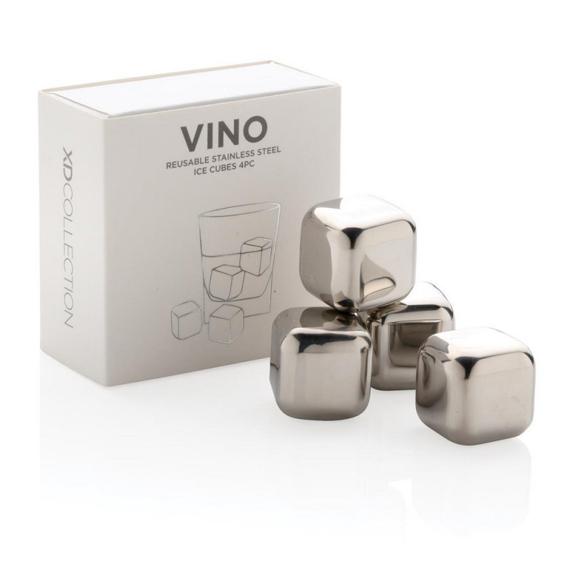 Chłodzące kostki do napojów 4 el