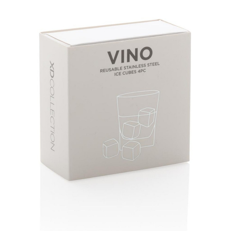 Chłodzące kostki do napojów 4 el