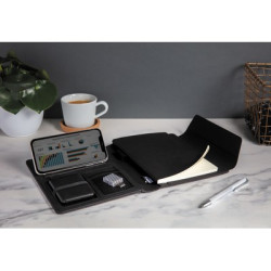 Teczka konferencyjna A5 Fiko ładowarka bezprzewodowa