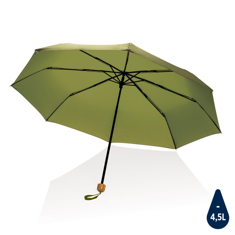 Mały bambusowy parasol 205" Impact AWARE™ rPET