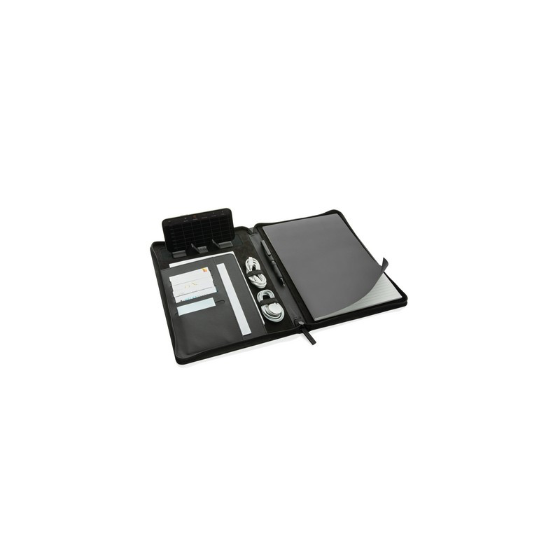 Teczka konferencyjna A4 Swiss Peak Heritage notatnik PU z recyklingu