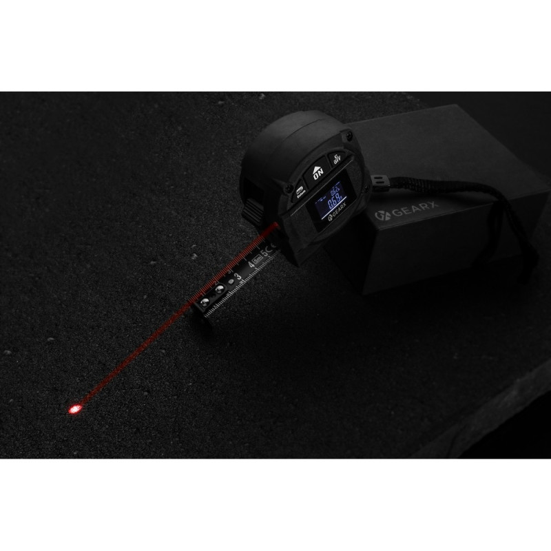 Miara 5m dalmierz laserowy 30m Gear X