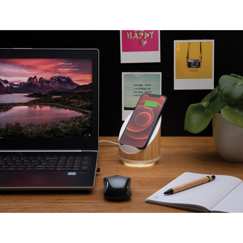 Głośnik bezprzewodowy 5W szybka ładowarka bezprzewodowa 15W