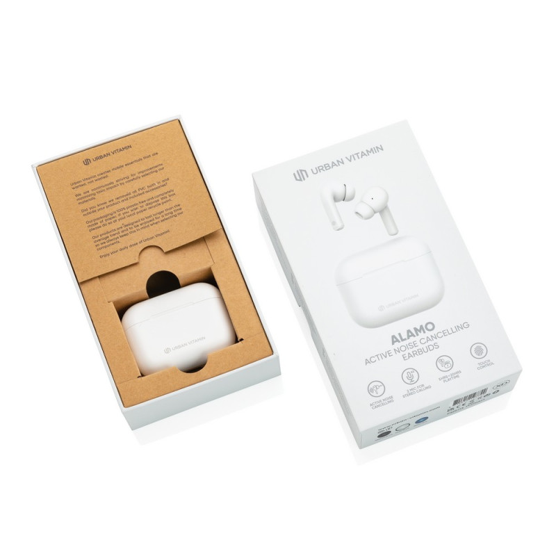 Bezprzewodowe słuchawki douszne Urban Vitamin Alamo ANC