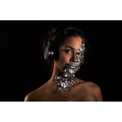 Bezprzewodowe słuchawki nauszne składane