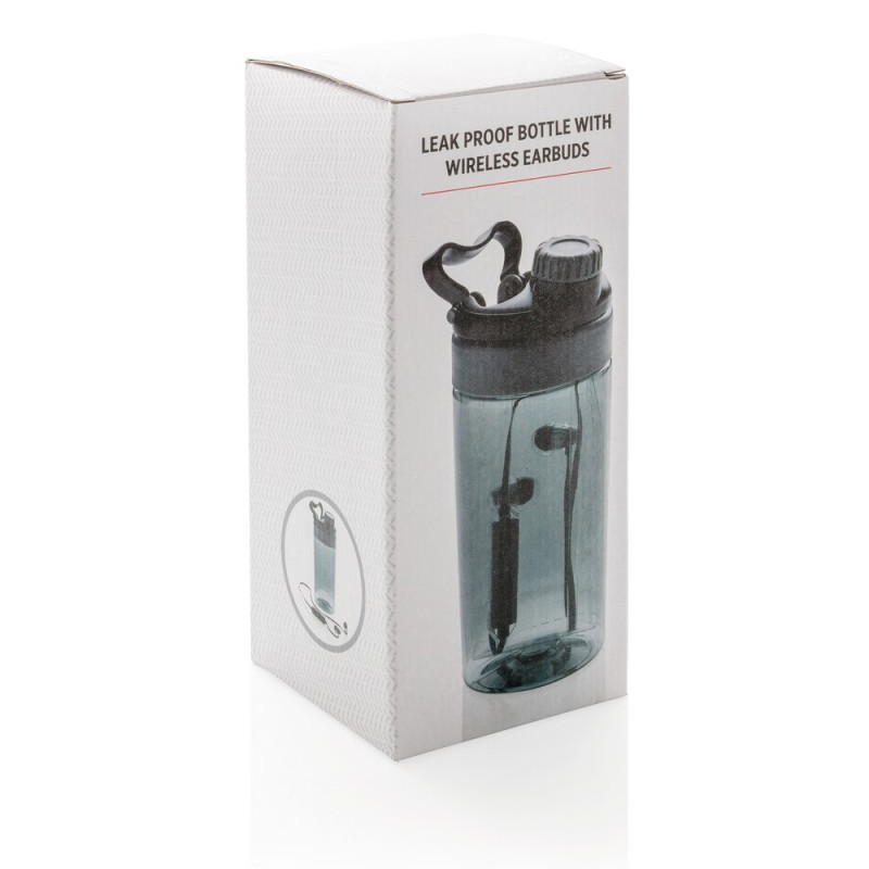 Butelka sportowa 500 ml bezprzewodowe słuchawki