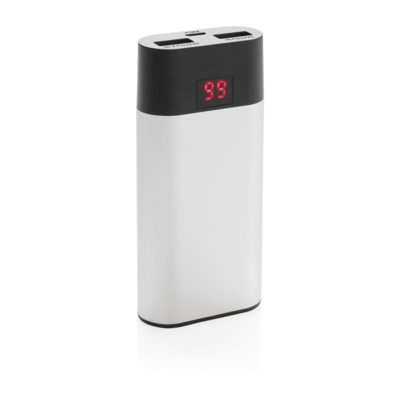 Power bank 4000 mAh z cyfrowym wyświetlaczem