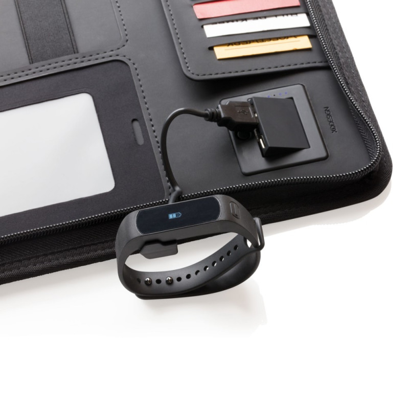 Teczka konferencyjna ok A4 Air ładowarka bezprzewodowa 5W