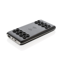 Bezprzewodowy power bank 8000 mAh Light Up Logo przyssawki