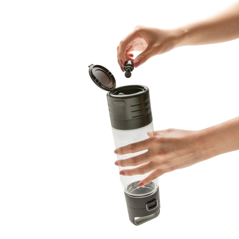 Butelka sportowa 600 ml Hydrate bezprzewodowe słuchawki