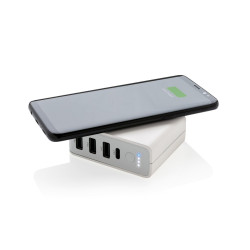 Adapter podróżny bezprzewodowy power bank 6700 mAh