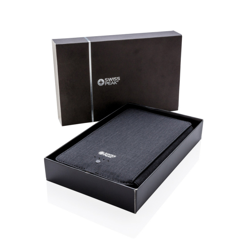 Portfel bezprzewodowy power bank 4000 mAh Swiss Peak