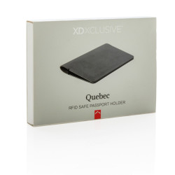 Etui na paszport i karty Quebec ochrona RFID
