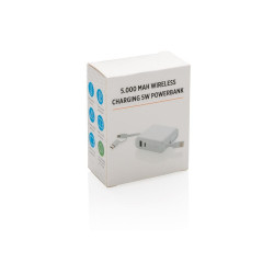 Bezprzewodowy power bank 5000 mAh