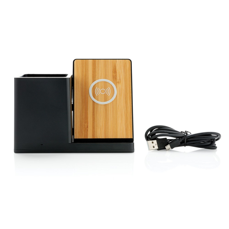 Ładowarka bezprzewodowa 5W organizer na biurko Ontario