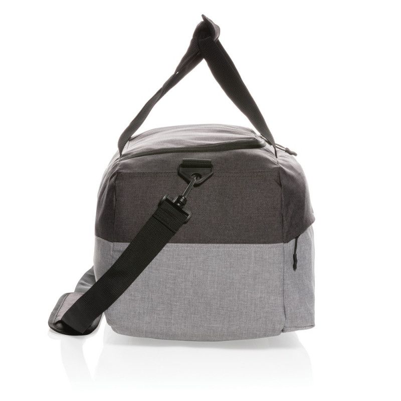 Torba sportowa podróżna rPET Duo Color ochrona RFID