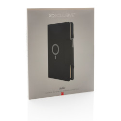 Teczka konferencyjna Arctic magnetyczna ładowarka bezprzewodowa 10W