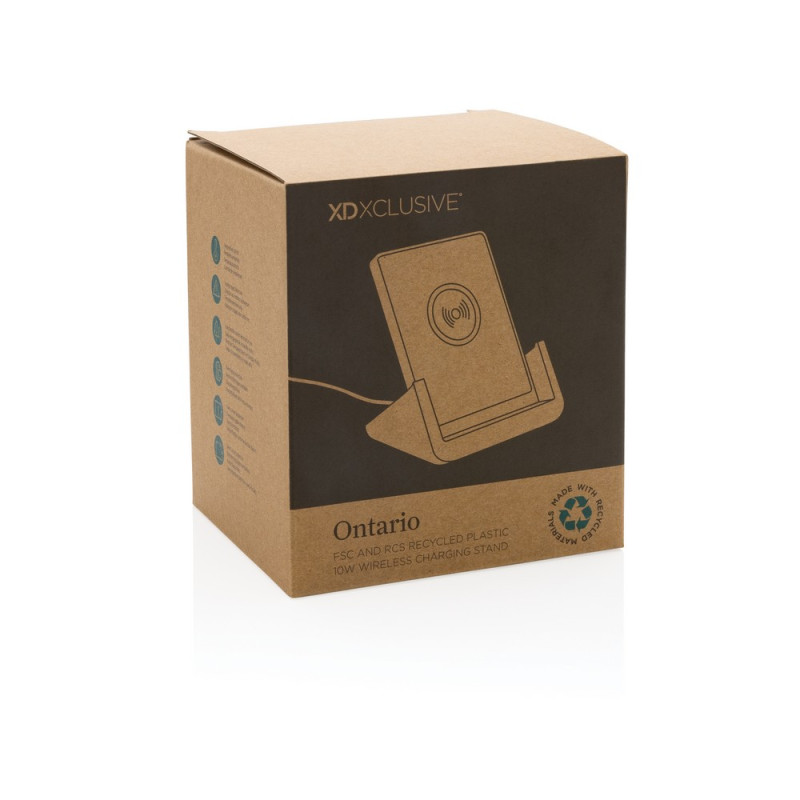 Ładowarka bezprzewodowa 10W stojak na telefon Ontario RABS