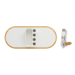 Podwójna ładowarka bezprzewodowa 10W Ontario RABS