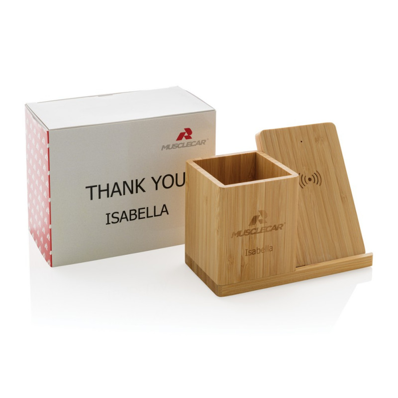 Ładowarka bezprzewodowa 5W organizer na biurko Calgary