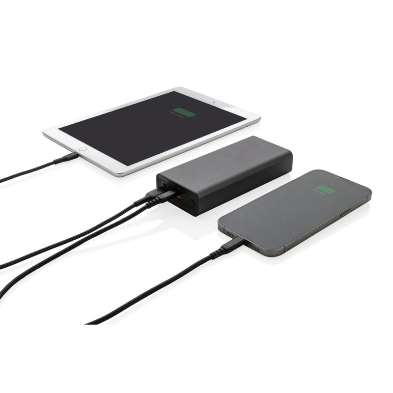 Power bank 20000 mAh Terra aluminium z recyklingu