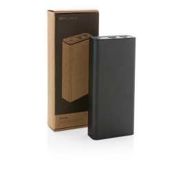 Power bank 20000 mAh Terra aluminium z recyklingu
