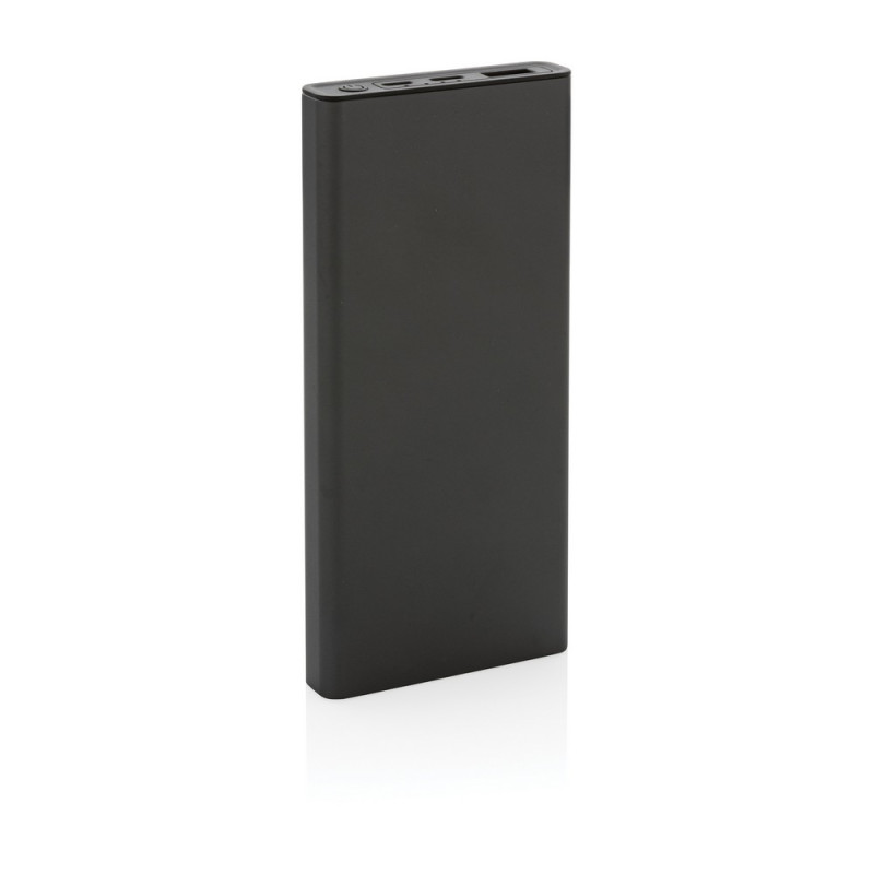 Szybki power bank 10000 mAh Terra aluminium z recyklingu