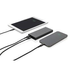 Szybki power bank 10000 mAh Terra aluminium z recyklingu