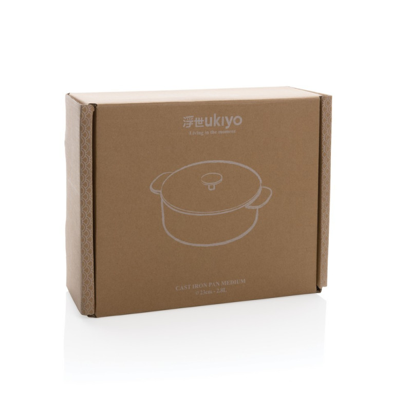 Żeliwny garnek Ukiyo średni