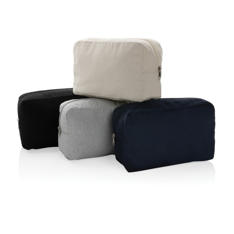 Kosmetyczka AWARE™ niebarwiona bawełna z recyklingu