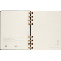 Spiralny kalendarz MOLESKINE Life