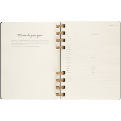 Spiralny kalendarz MOLESKINE Life