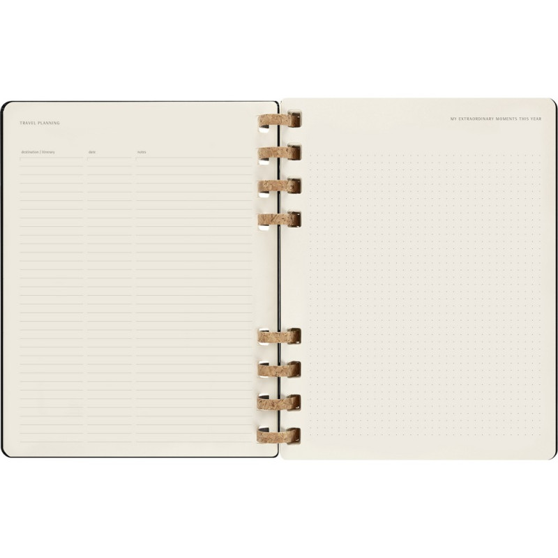 Spiralny kalendarz MOLESKINE Life