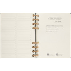 Spiralny kalendarz MOLESKINE Life