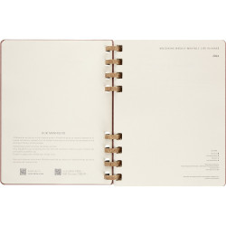 Spiralny kalendarz MOLESKINE Life